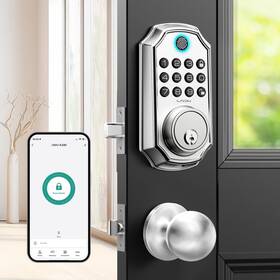 Lndu-k280 Lndu Keyless Entry Door Lock With Handle App Control Front Set