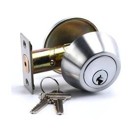 Lo-lock-db7431-deadbolt-us26d Lo-lock Hardware Heavy Duty Designer Commercial Deadbolt Single Cylinder Satin Chrome