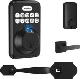 3431 Lock & 3429 Fingerprint Door Set For Front Keyless Entry Smart Digital