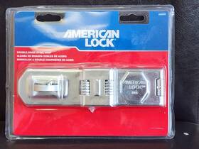 A885d Lock & American Hasps 2 Sealed Packages