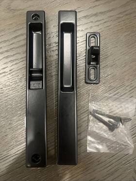 Dl-501 Lock & 10 In Pack Flush Mount Single Set For Sliding Glass Doors