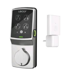 Pgd728fng20047340 Lock & New Lockly Secure Pro Deadbolt Edition Smart Satin Nickel. Damaged Box