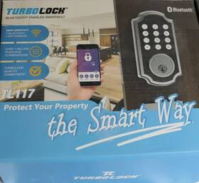 Tl117 Lock & Turbolock Smart With Keypad Voice Prompts - Nickle