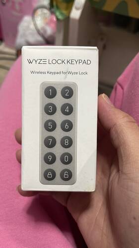 Wlckkp1 Lock & Wyze Keypad