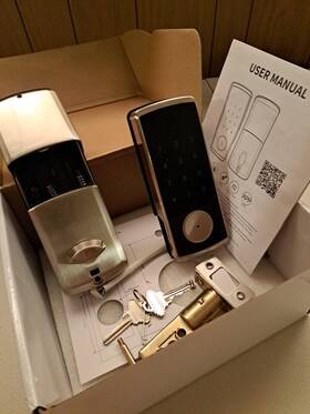 X002uivl0t Lock & Penmama Smart Lock. Keyless Bluetooth Ic Card And Normal Key Entry