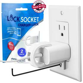 Lock Socket 687051768525 Pro Usb-c Fast Charger 2/pk - Anti Theft Cord And Ou... Ship