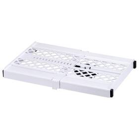 Lockermate 5024-wht Adjust-a-shelf Locker Shelf For School Organization Adjustable 12