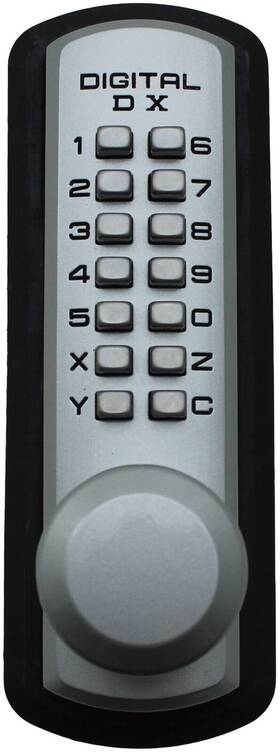 3210scmgdc Lockey 3210dc 3000 Series Keyless Entry Double Combination - Marine Grade