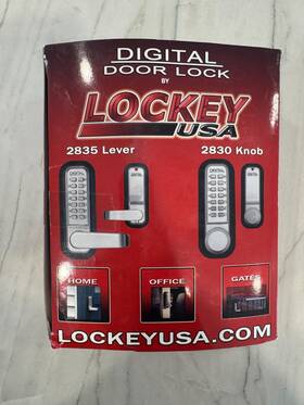 2835smgdc Lockey 831469005110 Digital Door Lock Double Combination Keyless Entry Lever