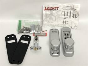 Lockey 831469005448 1600-mg Mechanical Keyless Heavy Duty Knob Lock With Passage Function