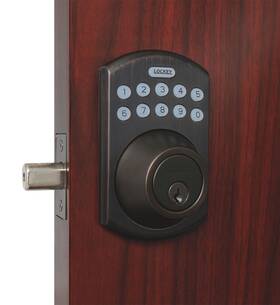 E915oil Lockey E-915 E Digital Series Keyless Entry Single Cylinder - Bronze