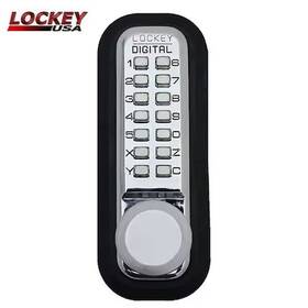 Lk-2830-sn Lockey 2830 - Mechanical Keypad Keyless Knob Lock Passage