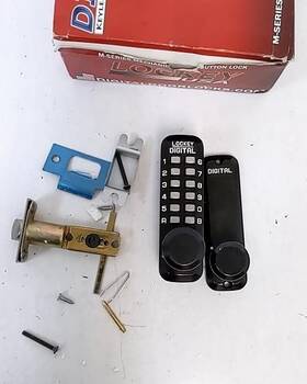 M-230-ob Lockey M230-oil Mechanical Keyless Lock Janitor Function - Oil Rubbed Bronze