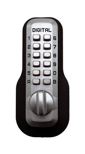 M-210-mg-dc Lockey Usa Digital Door Lock M210 Mechanical Keyless Deadbolt Double Combination Marine