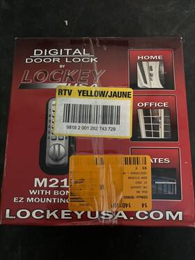 M-210-mg-ez Lockeyusa Mechanical Keyless Deadbolt