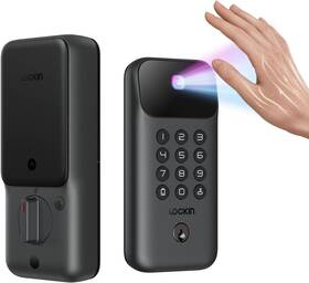 Lockin 445057270212 Veno Go Palm Vein Smart Lock With Built-in Wi-fi And Matter Keyless Entry