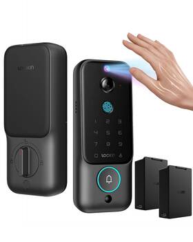 Lockin 850078767097 Veno Plus Smart Lock With Dual Swappable Batteries 6-month Power 2k 180 Ca