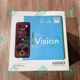 Lockly 810055604180 Vision Zeno Series Deadbolt Video Smart Lock - 2k New And Sealed