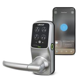 Lockly 810055606054 Secure Plus Smart Lock Bluetooth 3d Biometric Fingerprint Sensor Front Door