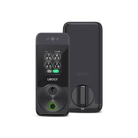 Lockly 810055606733 Visage Smart Lock Face Fingerprint Keyless Wifi Apple Home Key Deadbolt