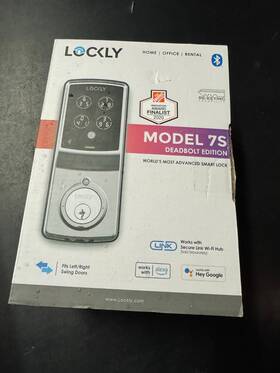 G5-pg-710 Lockly New Pgd7s Model 7s Smart Lock Deadbolt Edition - Silver