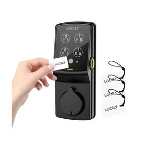 Pgd728fcmb Lockly Secure Plus Rfid Card Smart Lock Keyless Entry Doory Pin Genie
