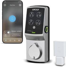 Pgd728wasn Lockly Secure Pro Smart Deadbolt Wi-fi Lock Keyless Entry With Pin Genie