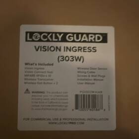 Pgi303wamb Lockly Vision Ingress 303w Door Lock Access Control Kit