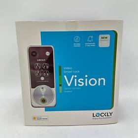 Pgk798hksn Lockly New Vision Zeno Series Deadbolt Edition Video Smart Lock