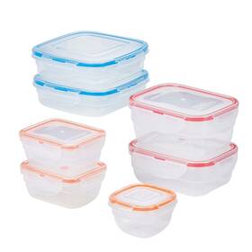 Hpl311a7 Locknlock Lock And Easy Essentials Color Mates Food Storage Lids/airtight Containers