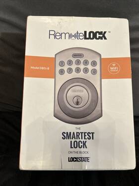 Ls-db5i-rb-b Lockstate Wifi Remotelock In Rubbed Bronze Finish Brand New
