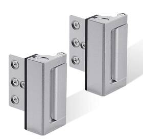 Lokytobi 728993170486 2pack Home Security Door Reinforcement Lock Childproof Defender Ad