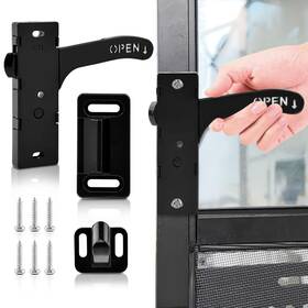 22431115 Londehuhai Rv Screen Door Latch Replacement Kit Heavy-duty Camper Lock With Screws