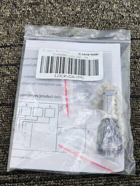 Po-00117 Lone Rider Lr0571 Qty 2 Codeable Lock - C6