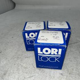 4147-03-1-00-202 Lori Lock Lot 3 1 1/8 Inch Mortise Cylinder/goldtone/4147-03-1-00-202/free Shipping
