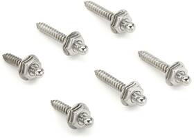 K9730 Loxx Screw Set For Strap Lock Systems - Stainless Steel