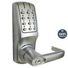 Ls-7i Lockstate Remotelock Wifi Lock Satin Nickel Commercial Smart