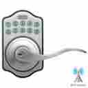 Ls-l5i-sn-a Lockstate Remotelock 5i-a Lever Satin Nickel