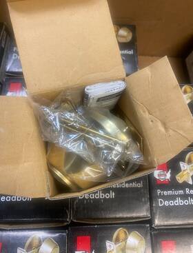 20-3-s-k4 Lsda 062601 Single Cylinder 20 Series Grade 3 Deadbolt Lock Us3 Finish