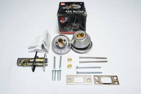 225ic-32d Lsda 085250 New Deadbolt D/c G2 Double Cylinder Grade 2 Ships Free
