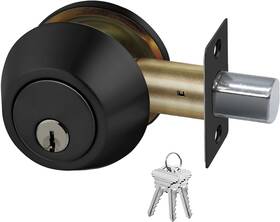 Lynn Hardware 197644268016 Heavy Duty Designer Commercial Deadbolt Single Cylinder Lock