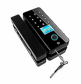 Le-010-1 M&f Home Solutions Electronic Smart Lock Glass To Overhead Hook Tongue With Fingerprint
