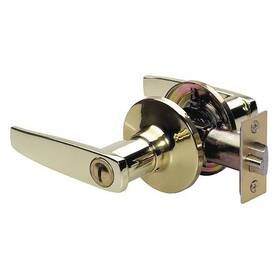Sll0303box Master Lock 071649120268 Lever Lockset Polished Brss Strght Style