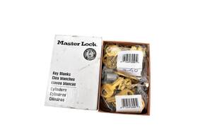 295kzw1 Master Lock Barrel Set Brass Gold Polished With Keys Qty 12