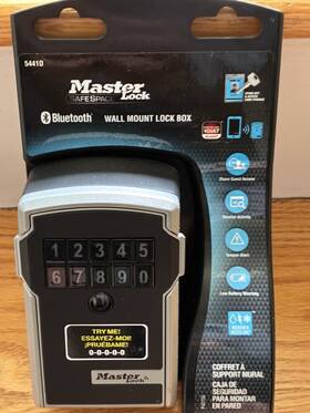 5441d Master Lock Bluetooth Smart Padlock