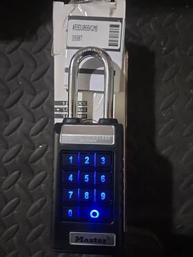 6400ljent Master Lock Bluetooth Masterlock Keyless Unlock New In Open Box