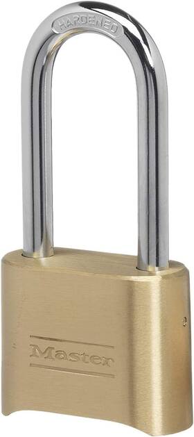 Master Lock 640206634779 Brass Combination Gate For 2-1/4 Inch Shackle