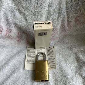 6831wo Master Lock Masterlock Brass Pro Series Cylinder