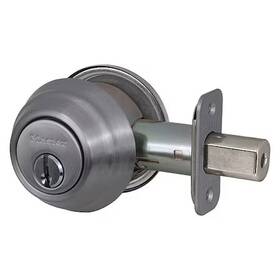 Dsh0615ka Master Lock Deadbolt Satin Nickel Single Cylinder