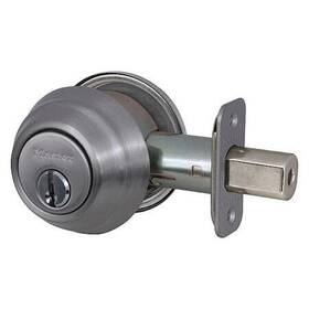 Dsh0615kas Master Lock Deadbolt Satin Nickel Single Cylinder